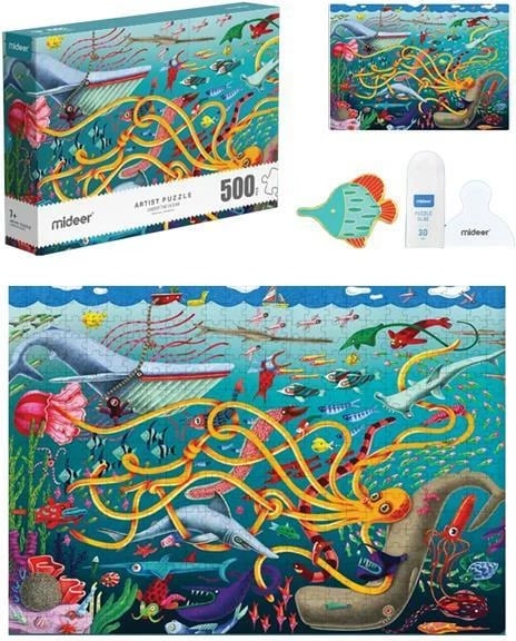 Puzzle Mideer Artist 500 Copë, Nën Oqean