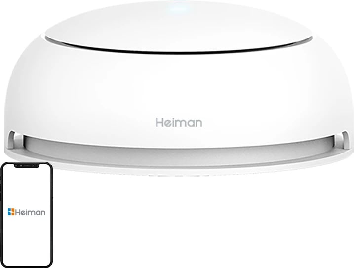 Sensor tymi wireless Heiman HM2SA-1W, i bardhë