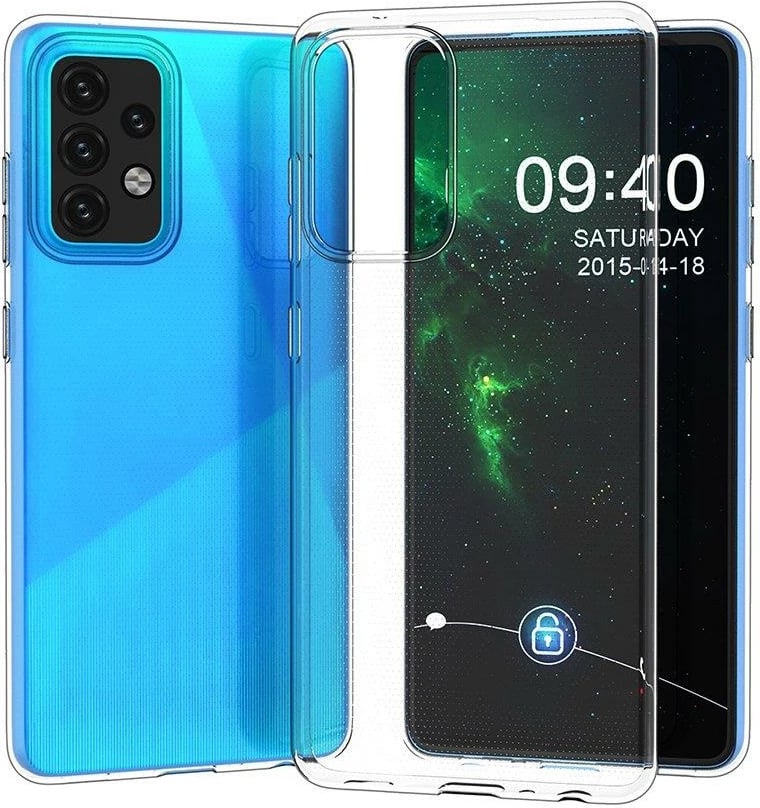 Mbështjellës Hurtel Ultra Clear 0.5mm për Realme C21, Transparent