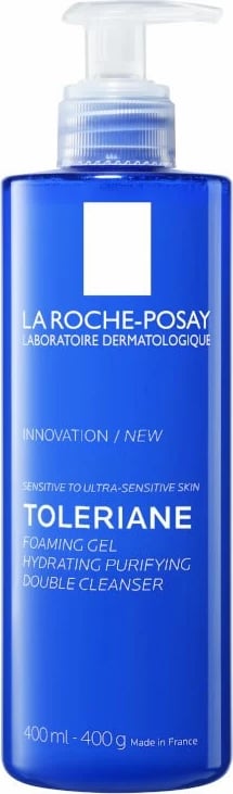 Xhel pastrues për fytyrë La Roche-Posay Toleriane Double Cleansing Foaming Gel 400ml