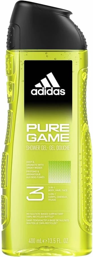 Xhel dushi për meshkuj Adidas Pure Game 400ml