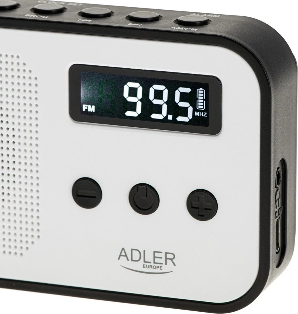 Radio Adler AD 1907, Portativ, Bardhë