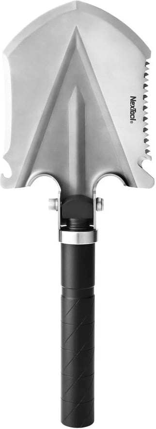 Lopatë shumëfunksionale NexTool Mini NE20013, çelik inox, e zezë