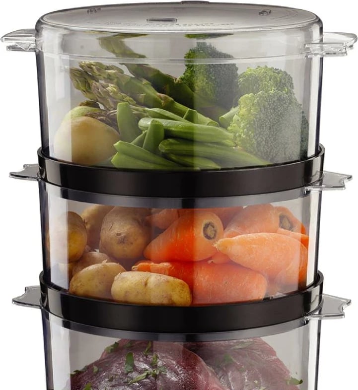 Gatues me avull, Russell Hobbs, 26530-56, 7 L, 3 shporta, timer 60 min, 400 W, e zezë