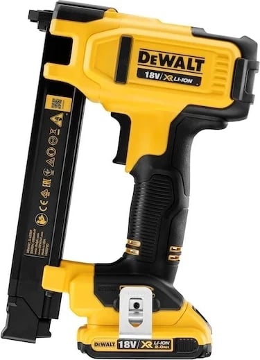 Pistoletë gozhduese/stapluese DeWALT DCN701D2-QW, 16V, e verdhë