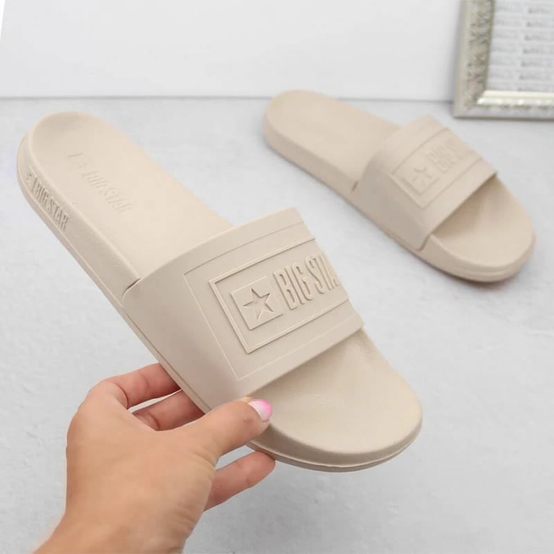 Flip-flop Big Star femra, bezhë