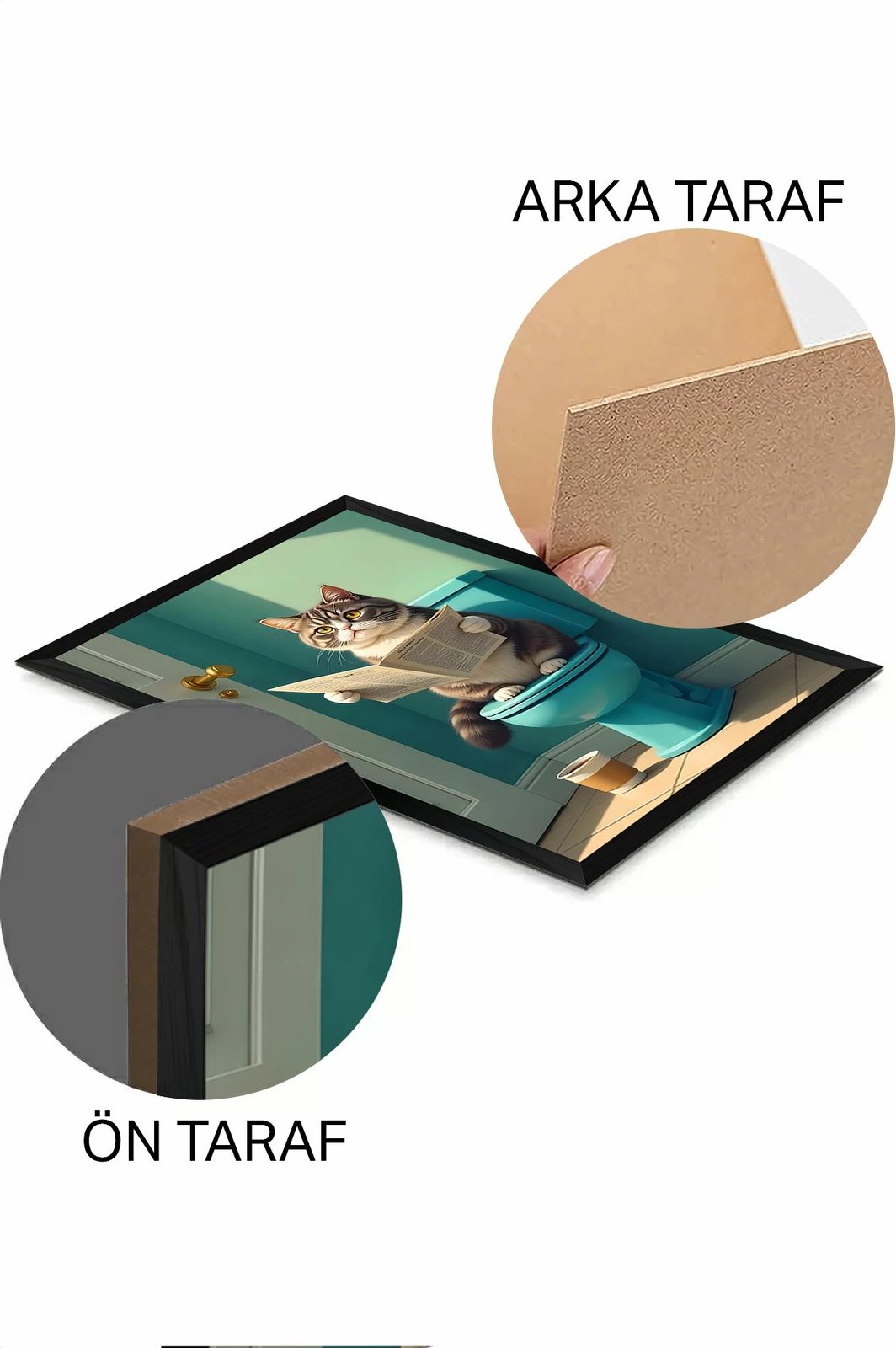 Pikturë dekorative, shumëngjyrëshe, Arthynmodel2030-13, 20x30cm