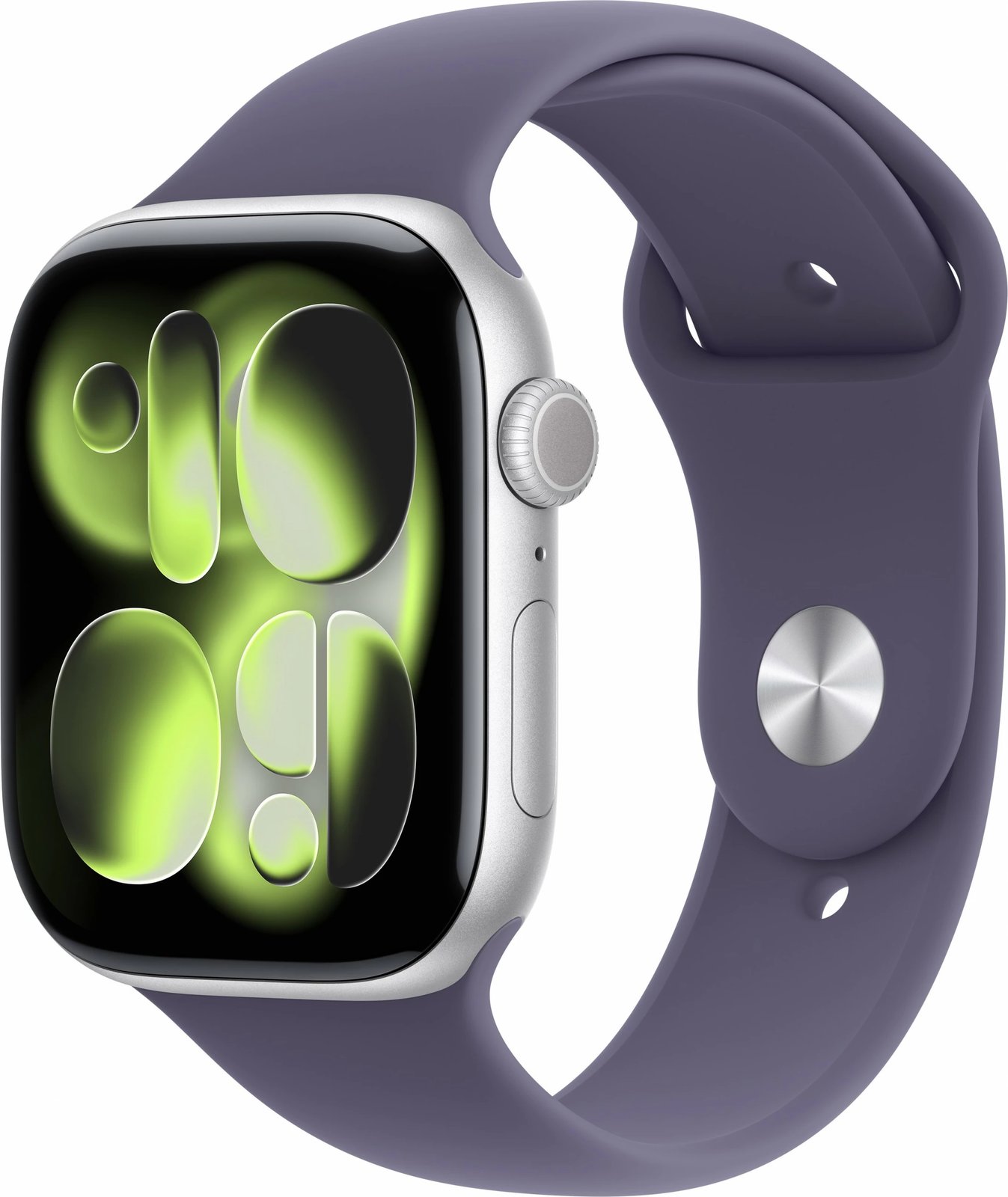 Smartwatch Apple Watch S11 46mm alumini, rrip sportiv vjollcë M/L