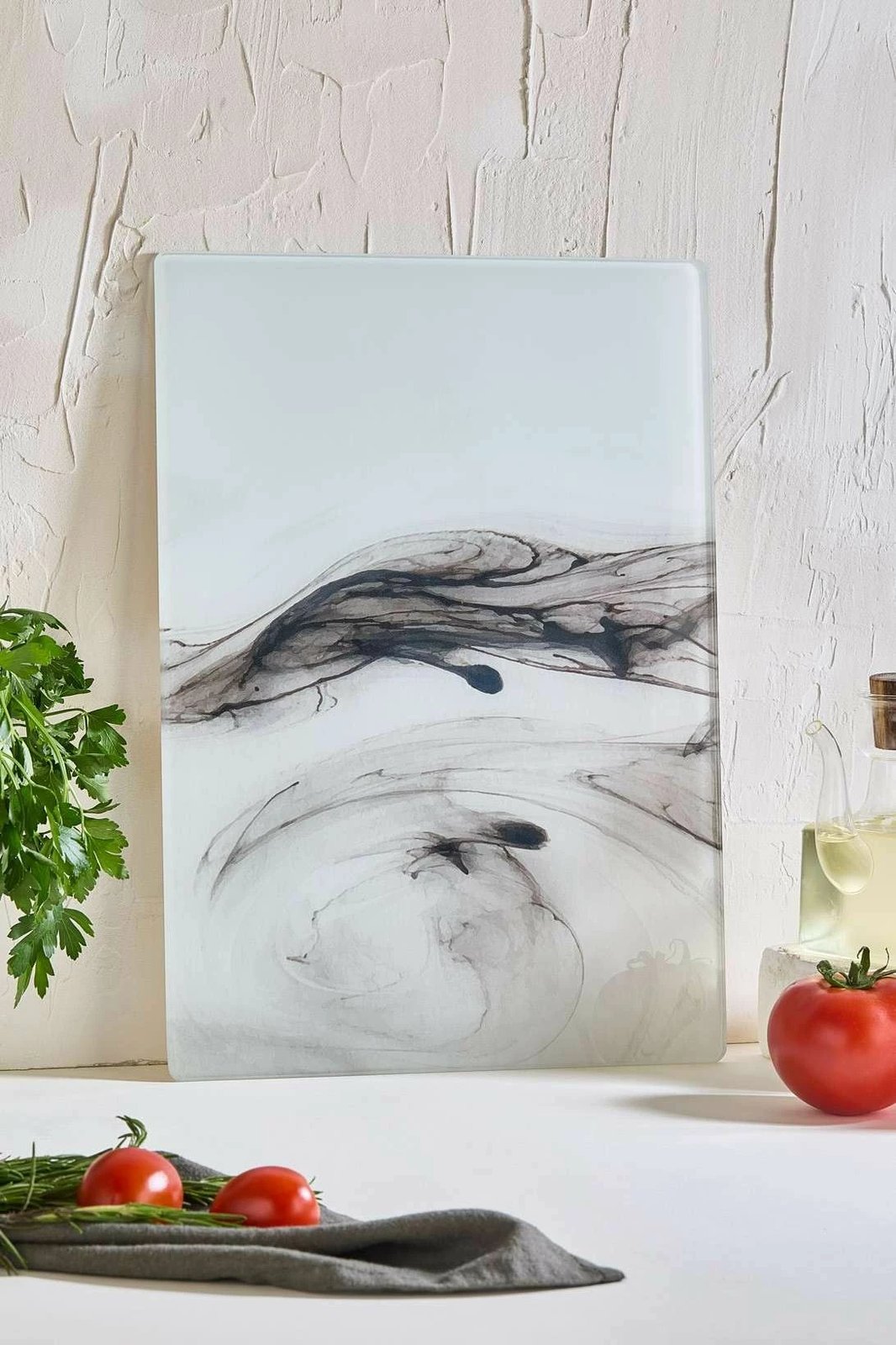 Dërrasë prerëse Hermia Concept, mermer, shumëngjyrëshe, 25x35cm Dërrasë prerëse Hermia Concept, mermer, shumëngjyrëshe, 25x35cm