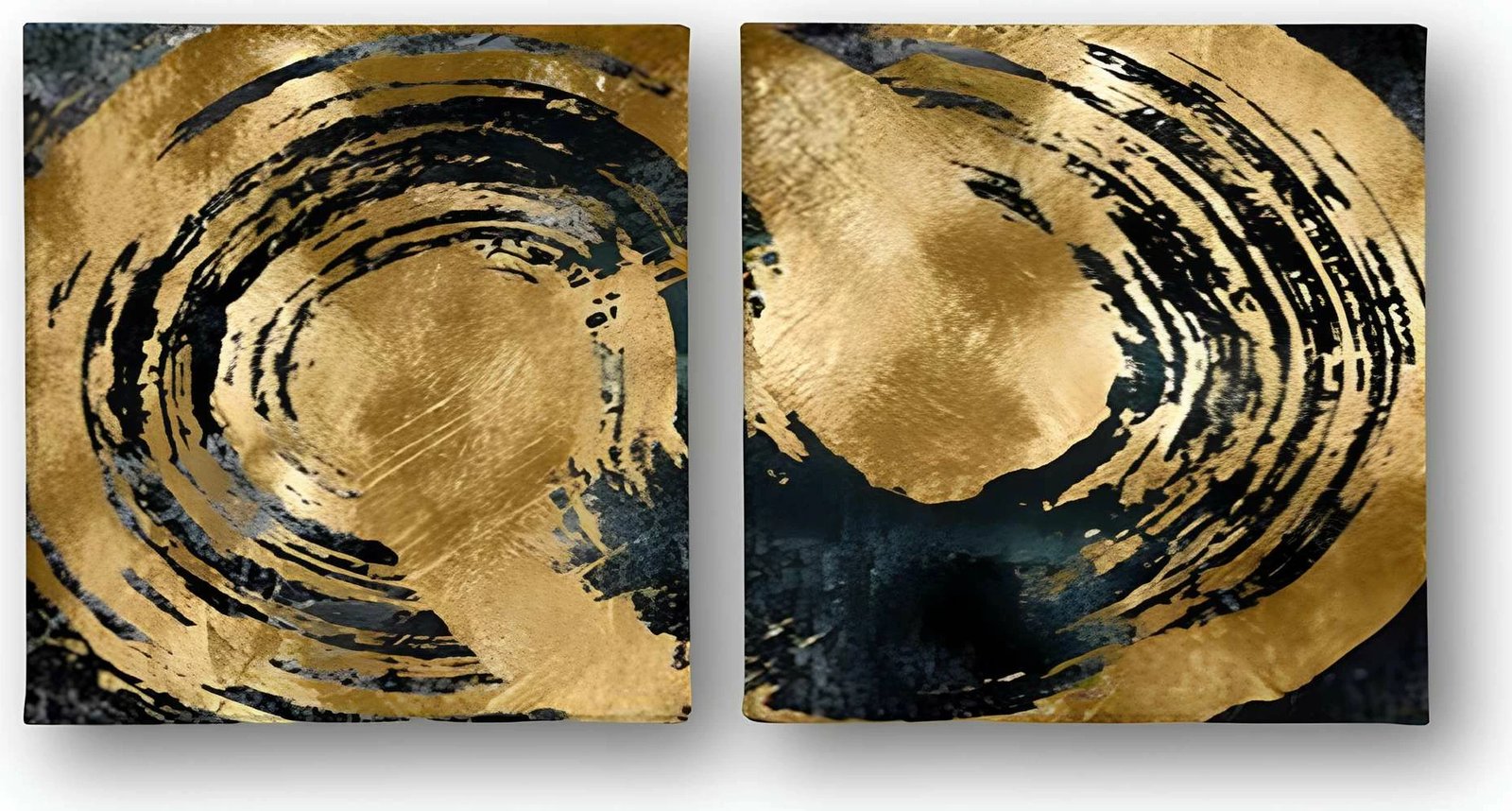 Pikturë dekorative në kanavacë (2 copë), Wallity, ASR_CNV2-12, 40x40