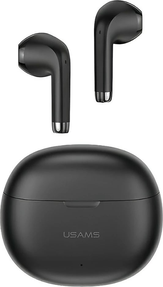 Kufje Bluetooth USAMS Rhymbo Series TWS, 5.3, të zeza