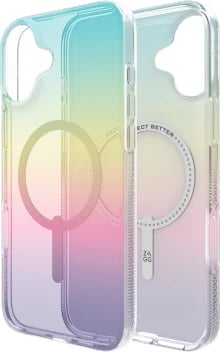 Mbështjellës Zagg Milan Snap MagSafe për iPhone 16 Plus, Iridescent