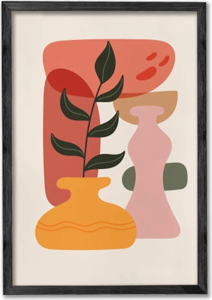 Pikturë dekorative me kornizë (3 copë), Wallity, Ersy3Syhcrv20