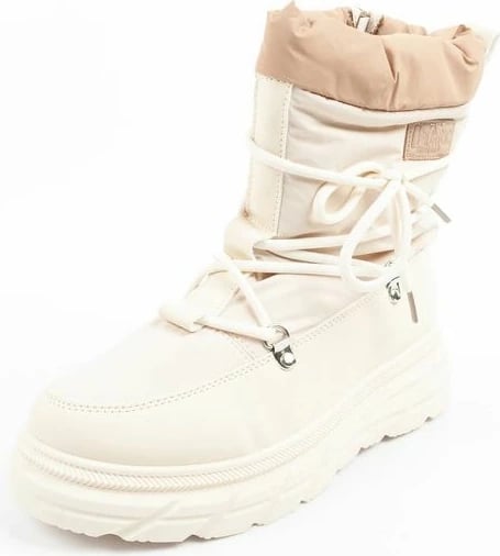 Çizme dimri për femra Lee Cooper, bezhë/krem