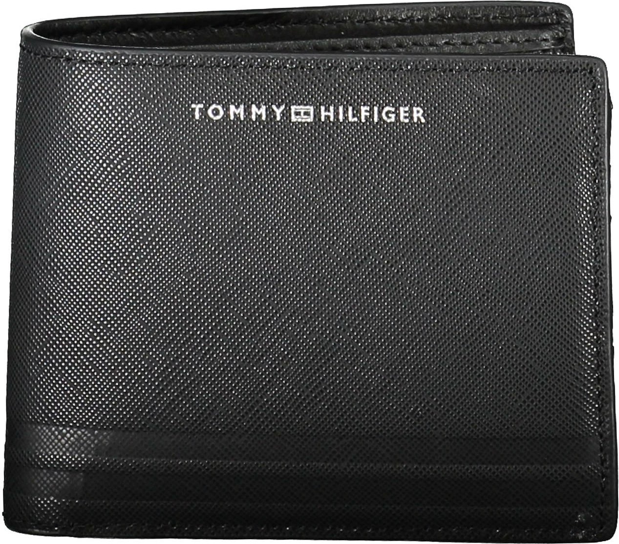 Portofol për meshkuj TOMMY HILFIGER, i zi