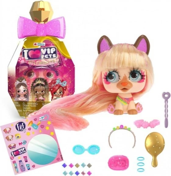 Set lodrash VIP Pets, Tm Toys, 11938, surprizë, për vajza