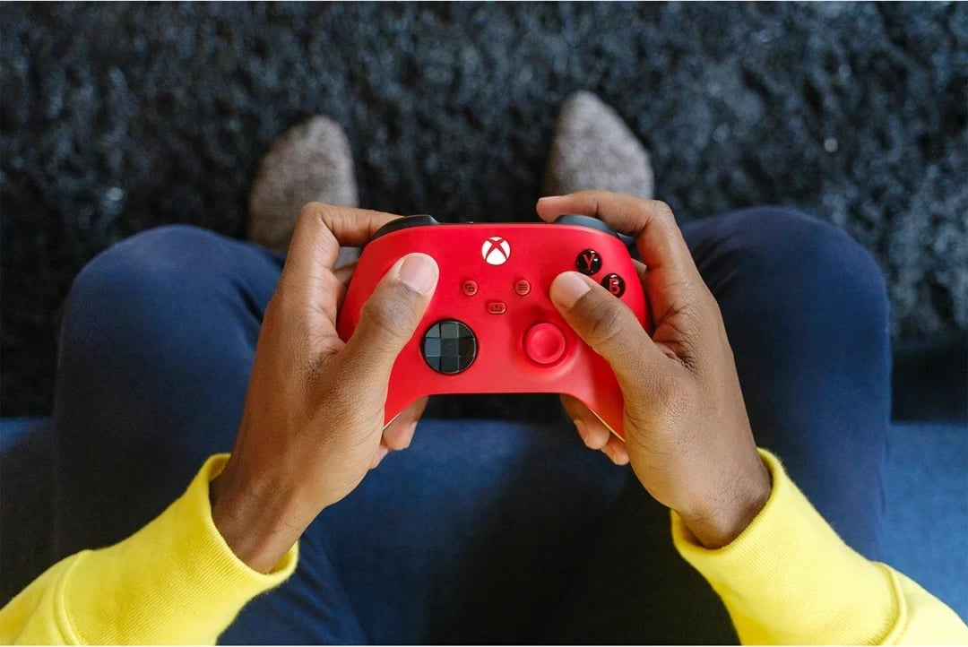 Gamepad Microsoft Xbox Wireless Controller QAU-00012, Bluetooth/USB, i kuq Gamepad Microsoft Xbox Wireless Controller QAU-00012, Bluetooth/USB, i kuq