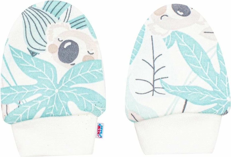 set për bebe me kapuçë dhe doreza, New Baby Lovely, pambuk 100%, madhësi universale, e gjelbër