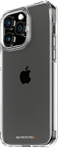 Mbështjellës PanzerGlass HardCase me D3O për iPhone 15 Pro Max, transparent