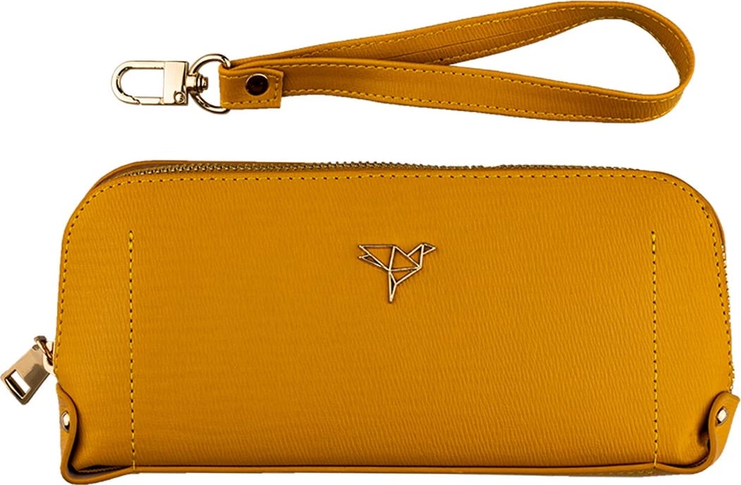 Portofol për gra, ngjyrë mustard, Zoozie Bags, Miami