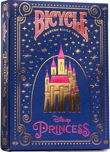 Letra loje Bicycle Disney Princess, 95539, rozë dhe navy