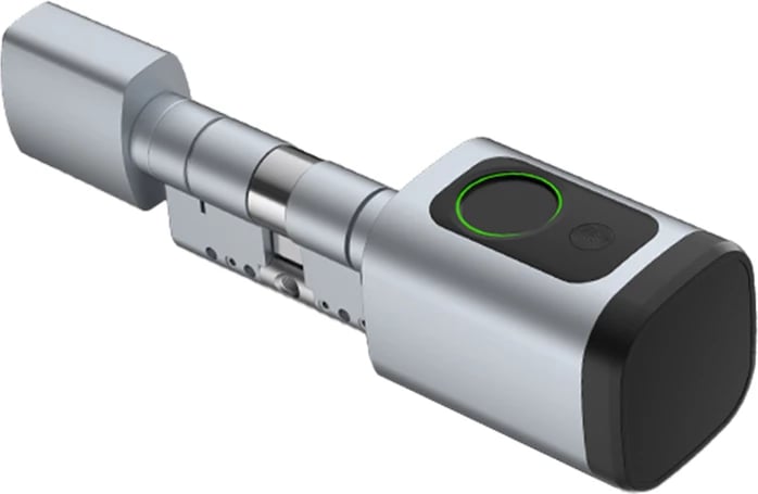 Cilindër bravë smart, Avatto, SDL-V1-S100, 100 mm, Bluetooth Tuya Smart Life, argjendtë