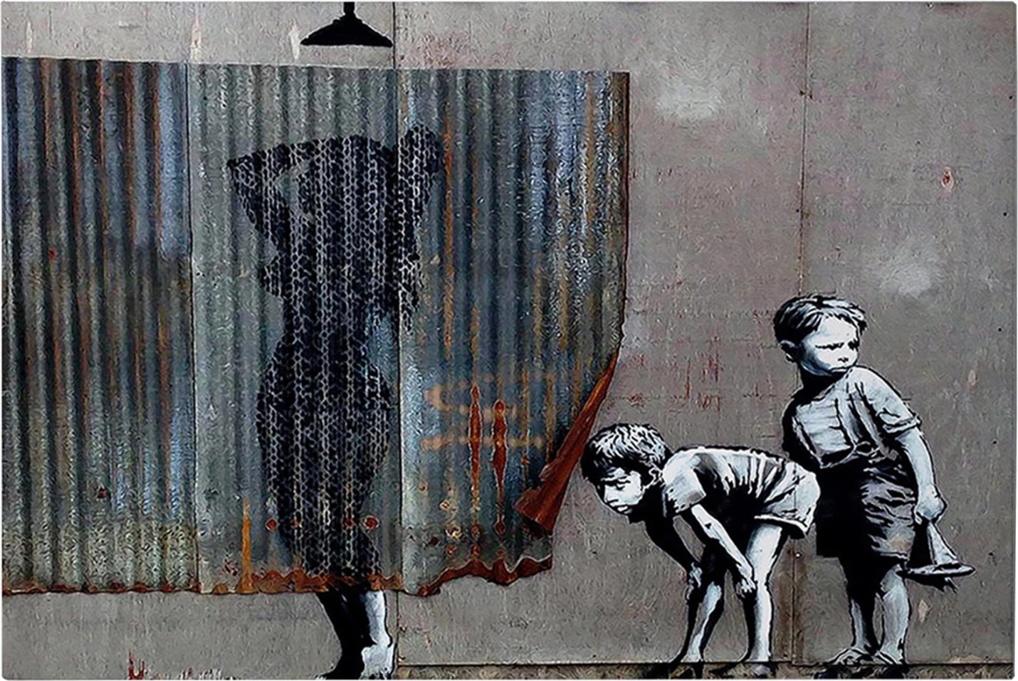 Pikturë muri GOBI FH4821, kanavacë e printuar, 70x3x50cm