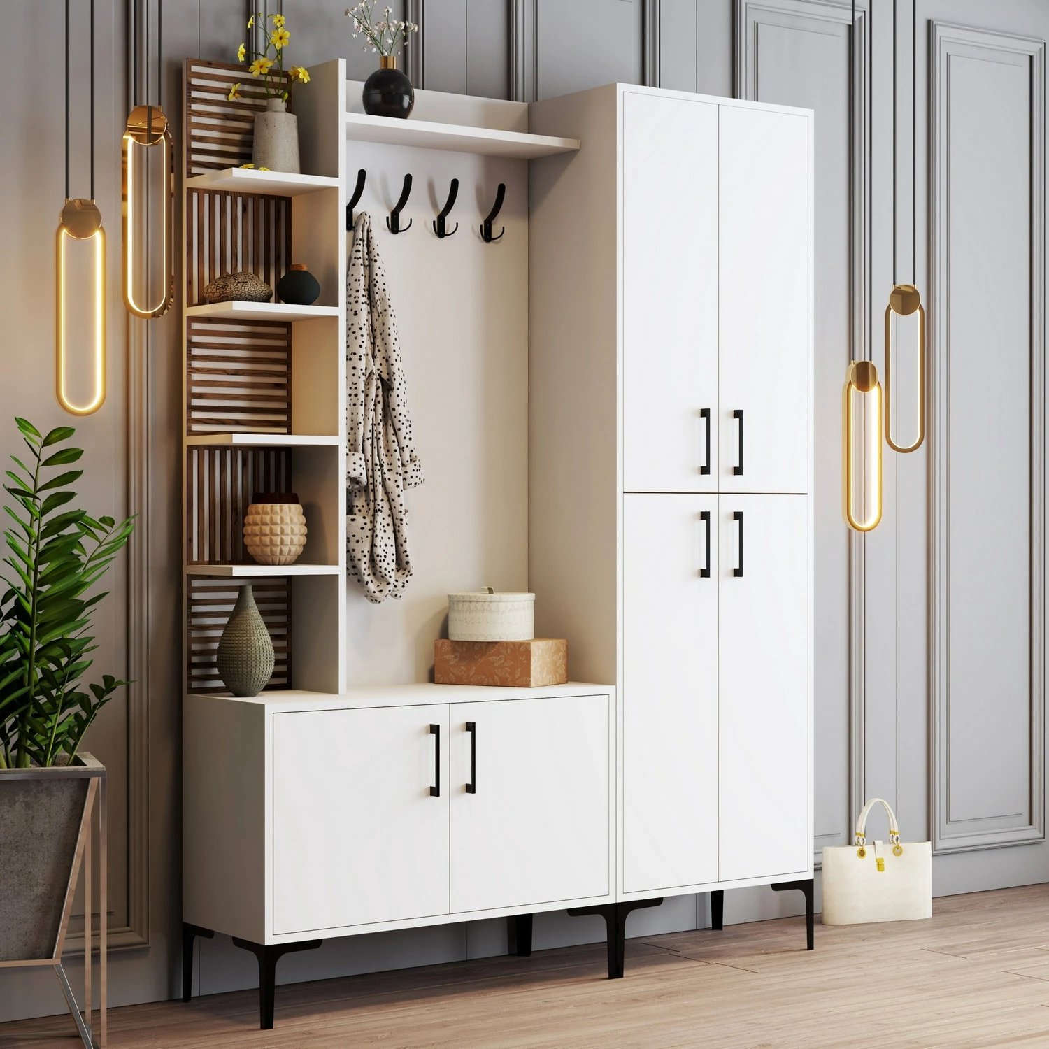 Stendë korridori Skye Decor, Viyana DA, e bardhë