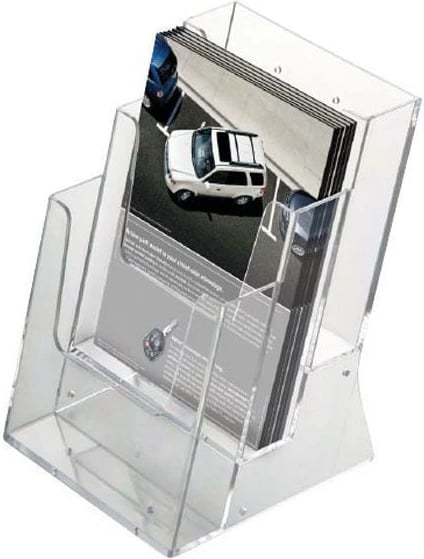 Stendë akrilike M&T për 3x A5, 16.1x16.3x22cm