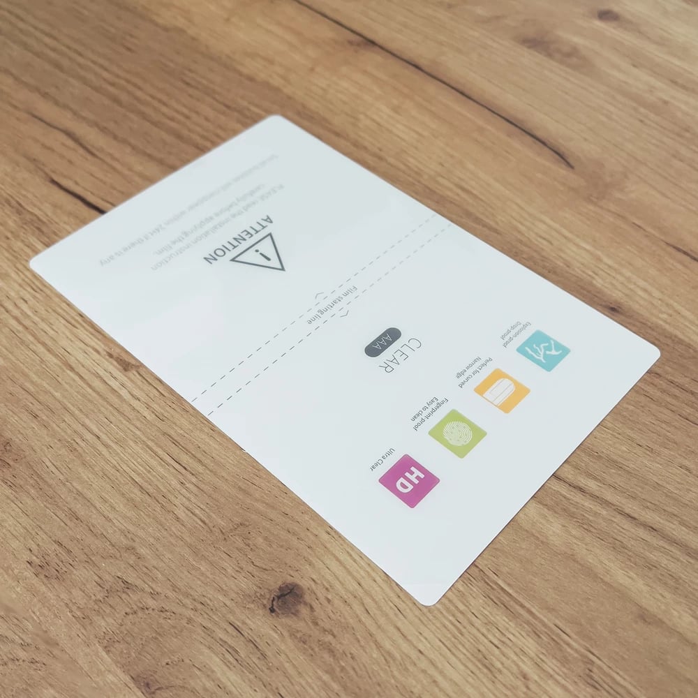 Mbrojtëse ekrani hidrogel Hurtel, 50 copë, 18x12cm, Transparente