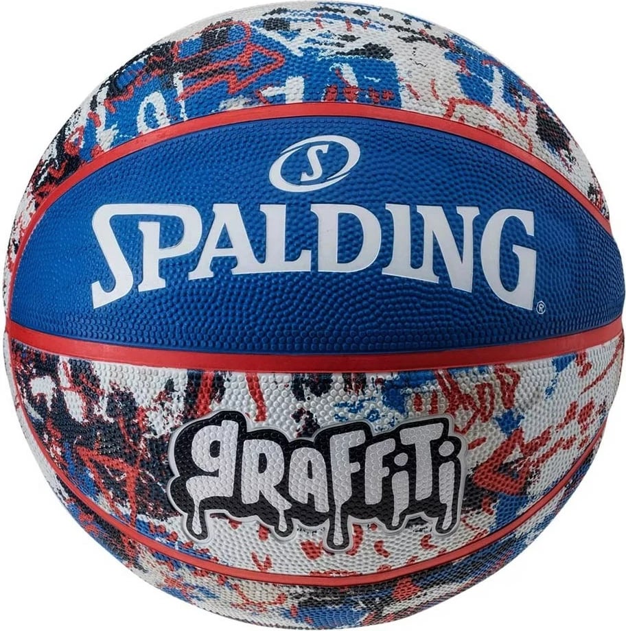 Top basketbolli Spalding Graffiti, përmasë 7, shumëngjyrësh