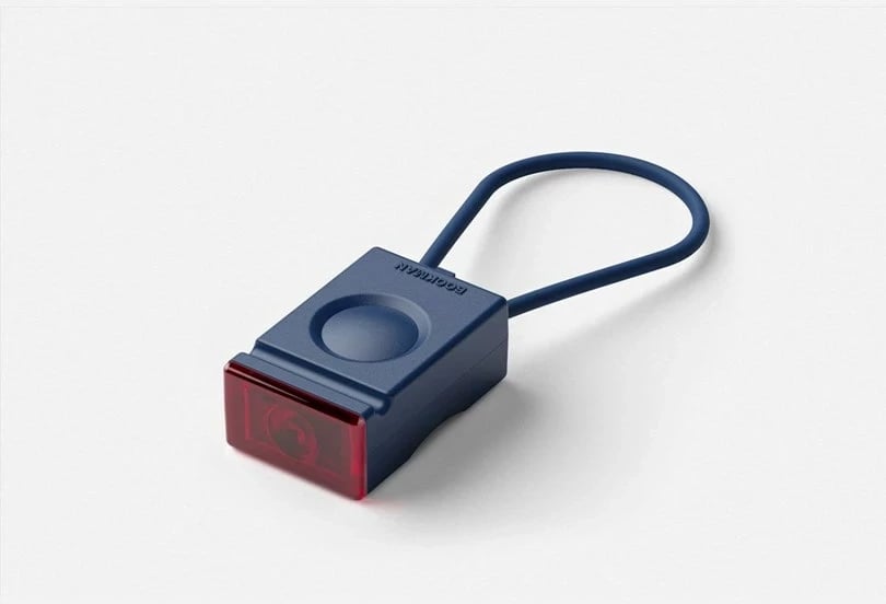 Dritë biçiklete BOOKMAN Block Light Rear 18lm, e kuqe