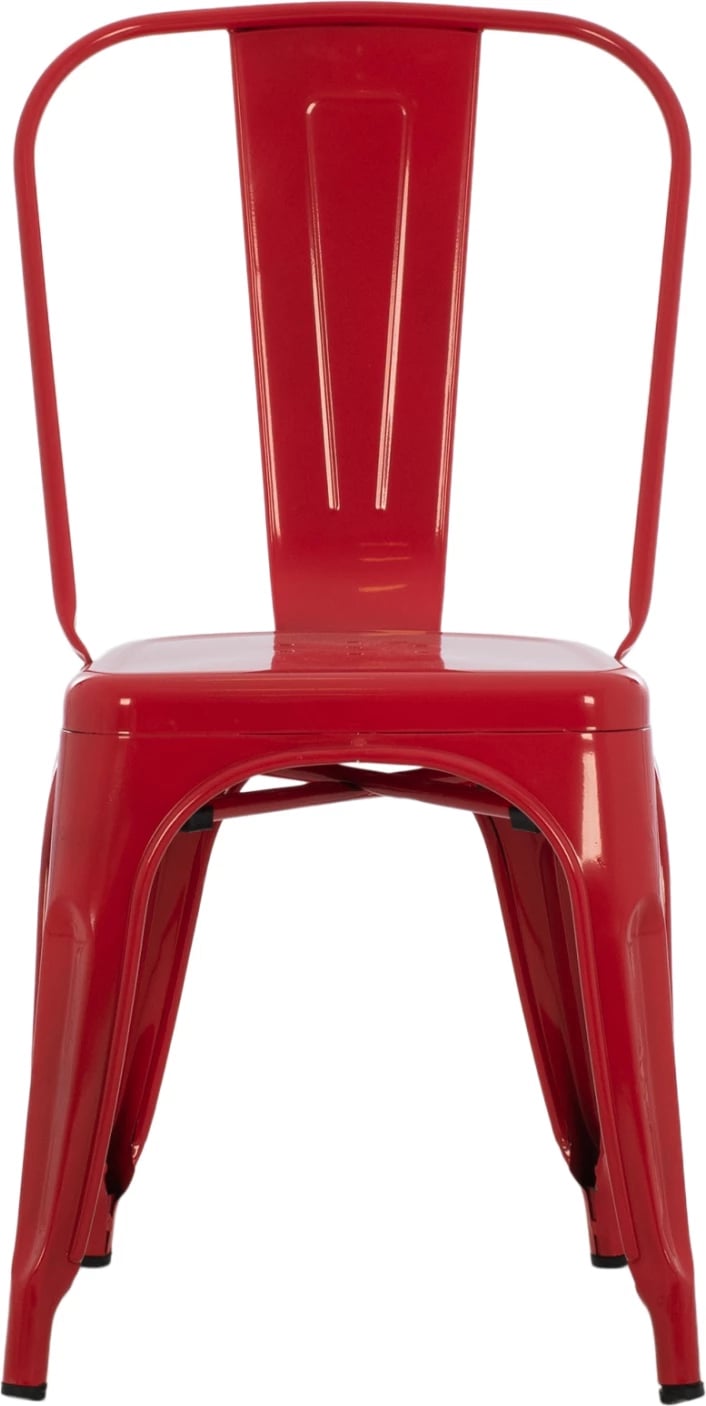 Karrige për ngrënie MELITA-PRO FH8641.44 metalike e kuqe 44x47x84.5Hcm