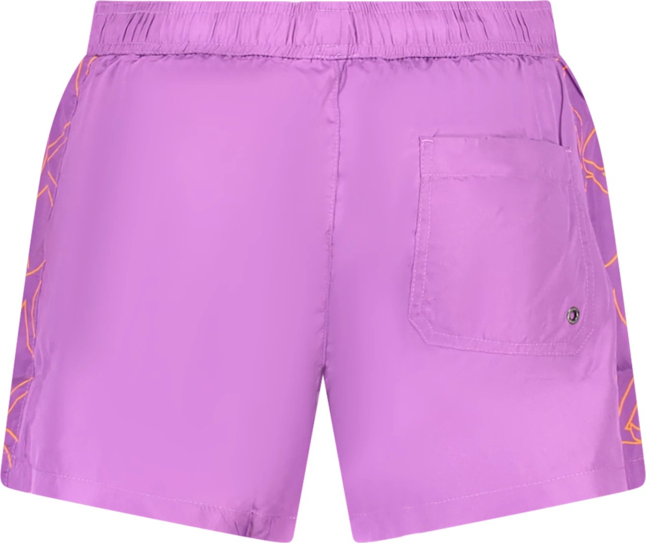 Të poshtme noti TRUSSARDI monogram meshkuj, të purpurta