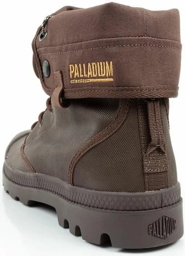 Atlete të larta për meshkuj Palladium, ngjyrë kafe e errët