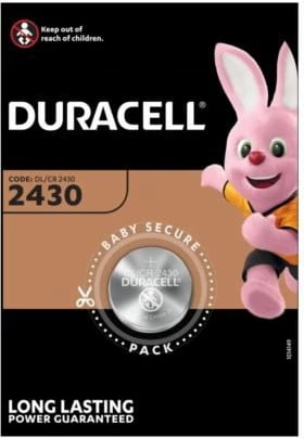 Bateri Duracell CR2430, një pako