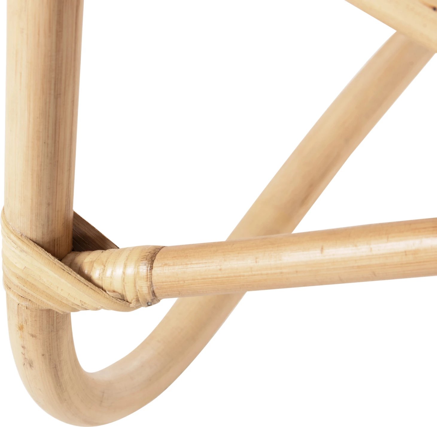 Karrige e jashtme GRINN, shkopinj rattan, ngjyrë natyrale, 56.5x73.5x79.5H cm