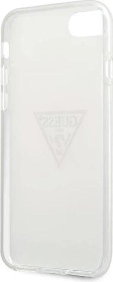 Mbështjellës Guess Triangle Collection për iPhone 7/8/SE 2020/SE 2022, Bardhë