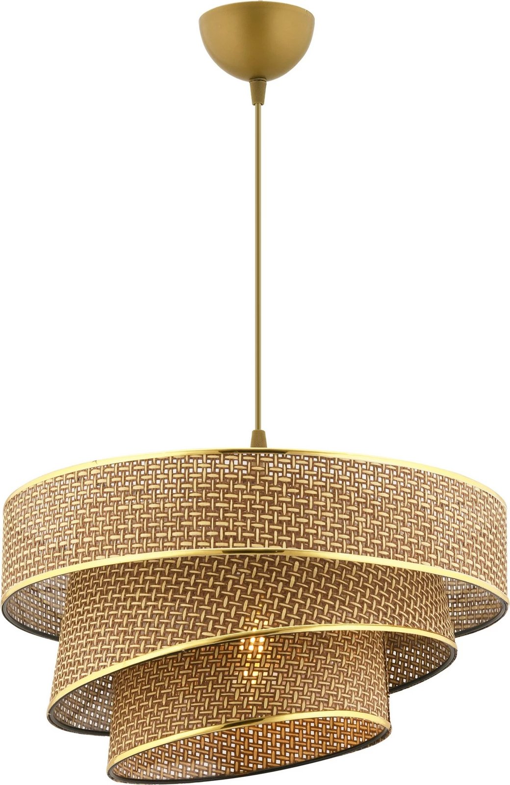 Llambë tavani Opviq Couper Hazeran, bezhë, ari