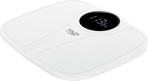 Peshore banjoje, Adler AD 8172, kapacitet 180 kg, saktësi 100 g, ekran LED, e bardhë Peshore banjoje, Adler AD 8172, kapacitet 180 kg, saktësi 100 g, ekran LED, e bardhë