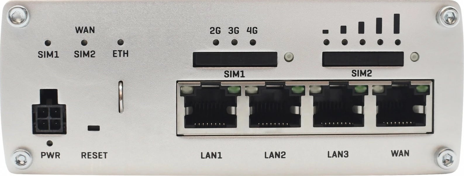 Router LTE TELTONIKA RUTX09, 4xGbE, 2xSIM, RutOS, Alumini