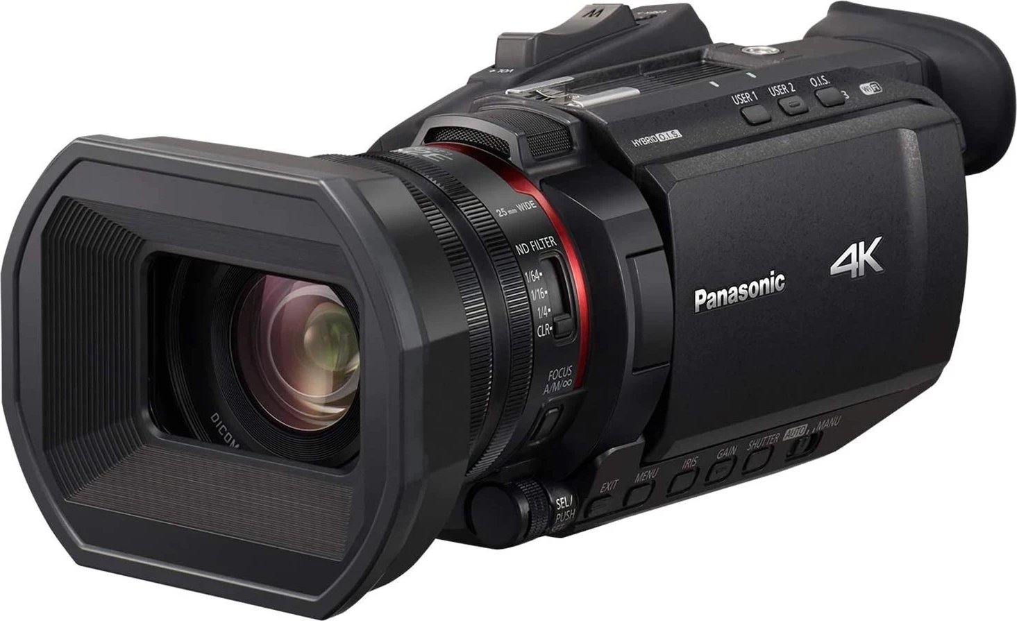 Kamera Panasonic HC-X1500 4K Ultra HD e zezë