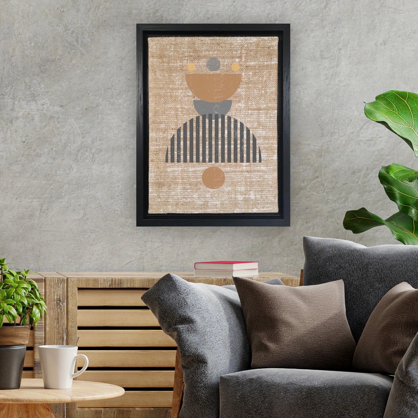 Pikturë dekorative në kanavacë, Wallity, LSJ31804047883 - 96136