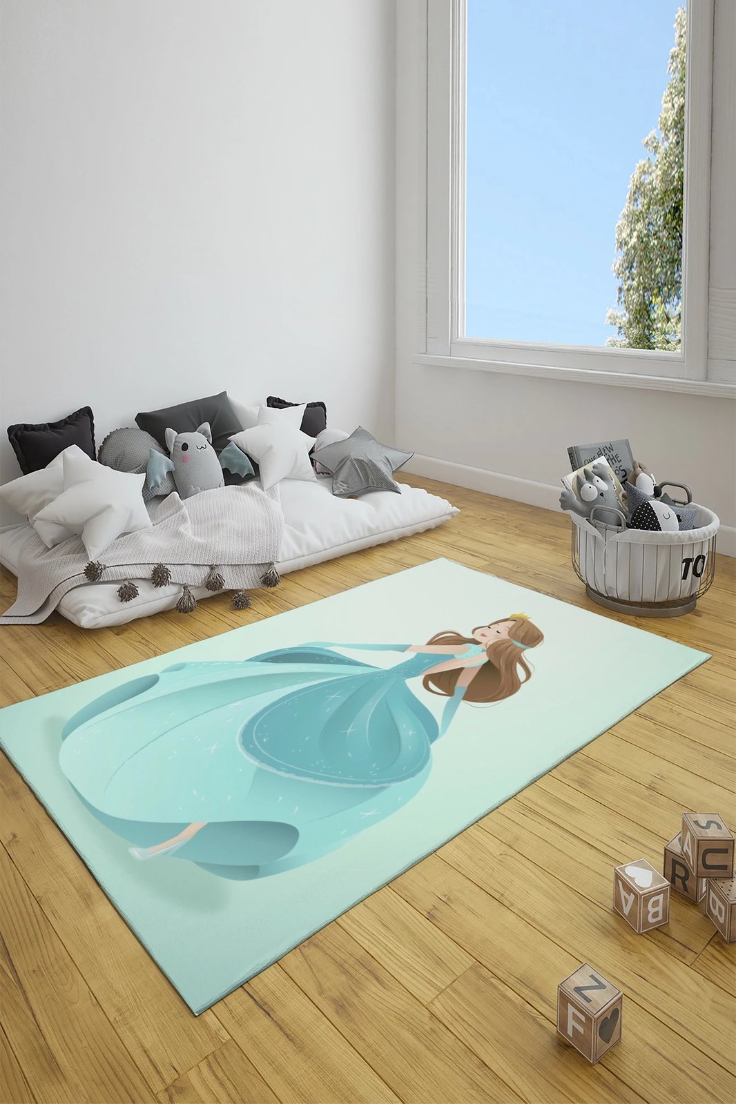 Qilim multingjyrësh për fëmijë, 80x200cm, Conceptum Hypnose, CT-3052