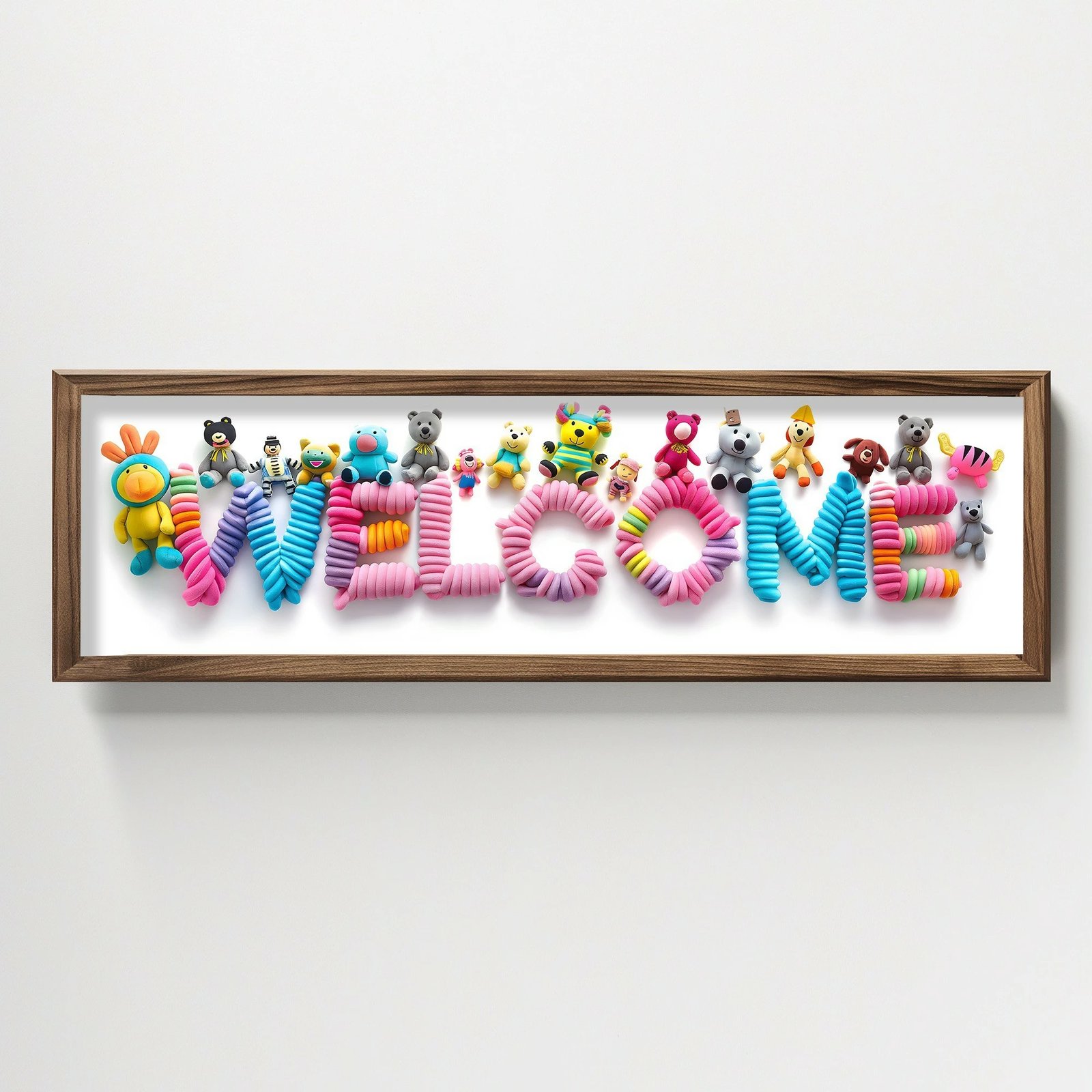 Pikturë dekorative me kornizë MDF, shumëngjyrëshe, AI052