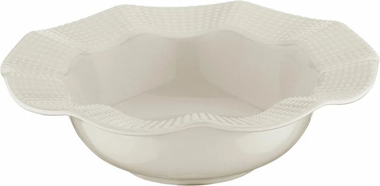 Set enësh për drekë (24 copë), Hermia, MLN24Y2740694, ngjyrë krem