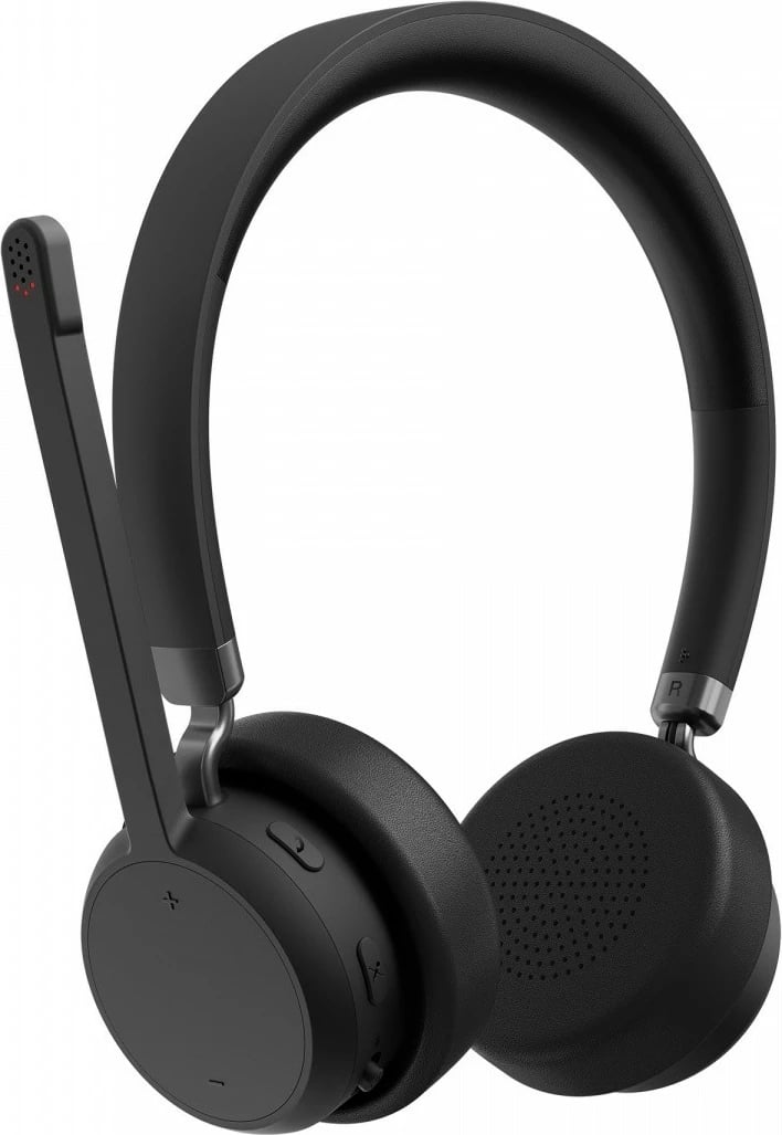 Kufje wireless Lenovo 4XD1Q30302, stereo, Bluetooth 5.3, mikrofon, e zezë