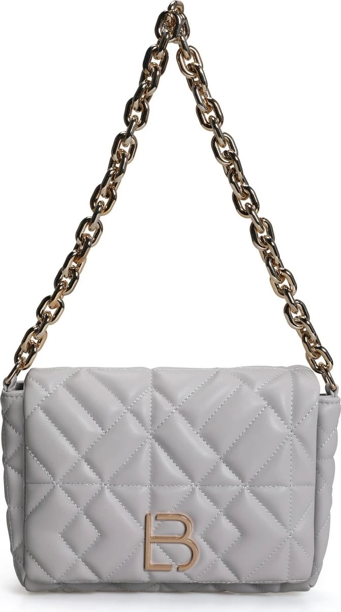 Çantë krahu Lucky Bees, ngjyrë gri, 21x5x18cm