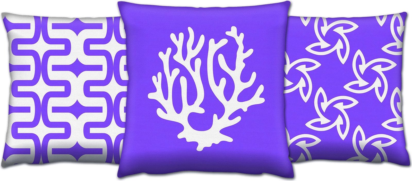 Set jastëkësh dekorativ (3 copë), Evila Originals, AC-4139-4103-4152