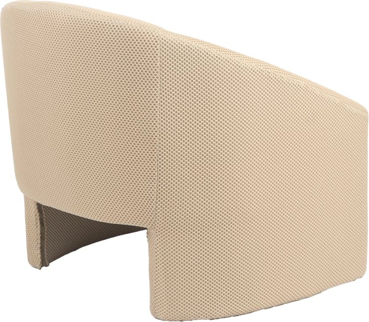 Fotelë Mordak, ngjyrë bezhë, 82x72x74cm